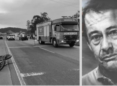 Arno pilotav a sua moto quando tentou ingressar na BR-470, Bairro Margem Esquerda
