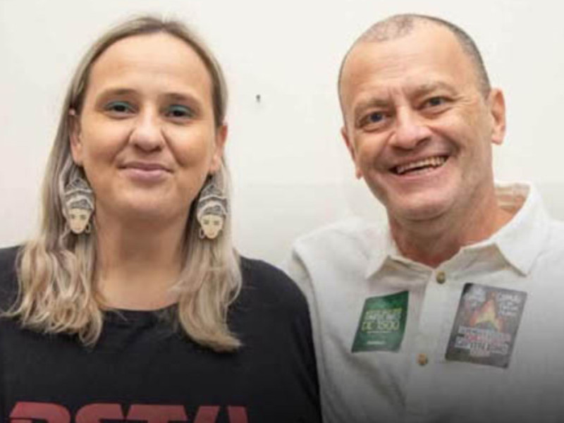 Marcus Sodr&eacute; e a professorsa Tatiane Pasdiora disputam o Governo de Santa Catarina pelo PSTU
