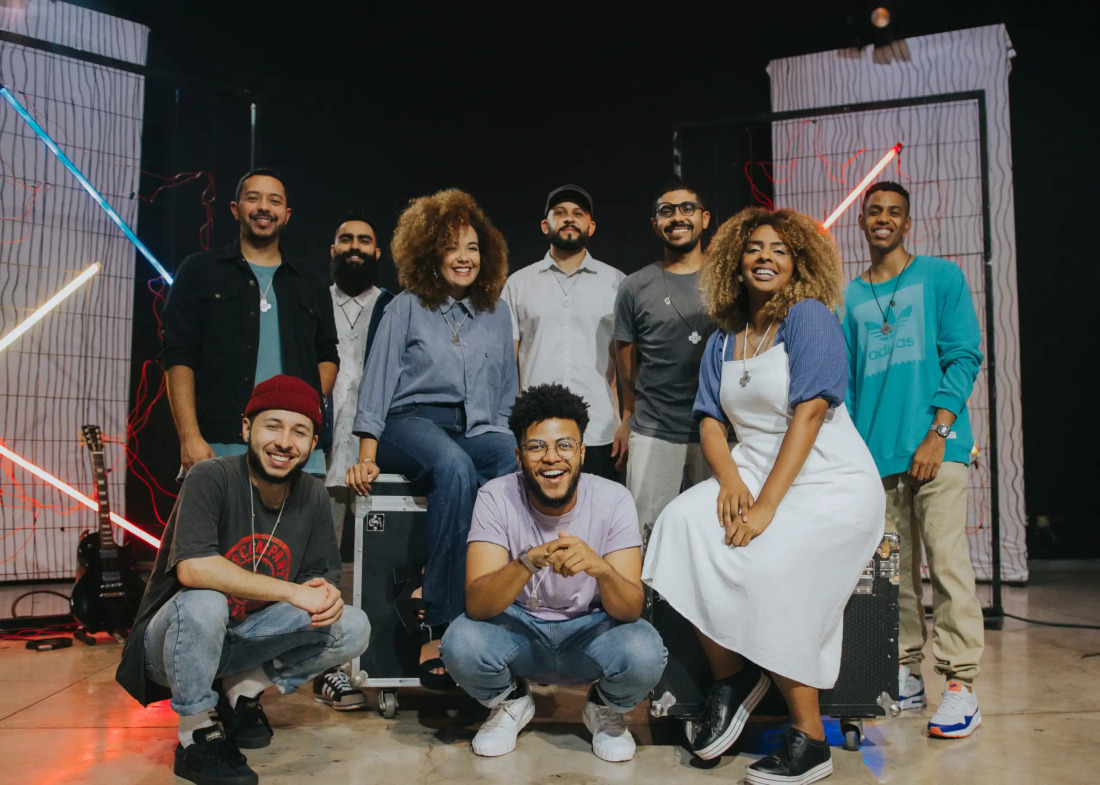 A Banda Colo de Deus é uma das atrações do evento