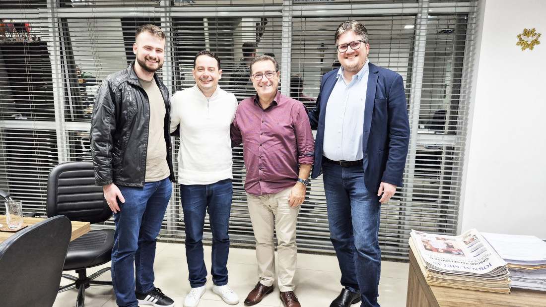 Jean Volpato, Jo&atilde;o Pedro Sans&atilde;o e Andr&eacute; Soares
