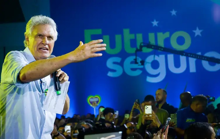 Candidato a presidente da Rep&uacute;blica Ronaldo Caiado (PSD). 