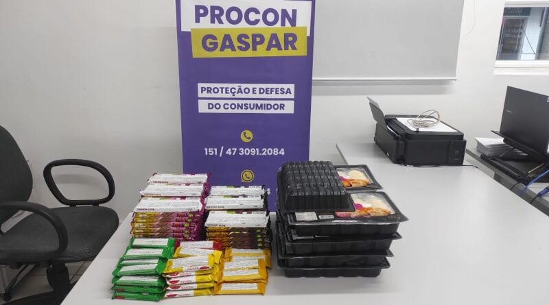 Produtos foram recolhidos e serão descartados conforme o protocolo do Procon