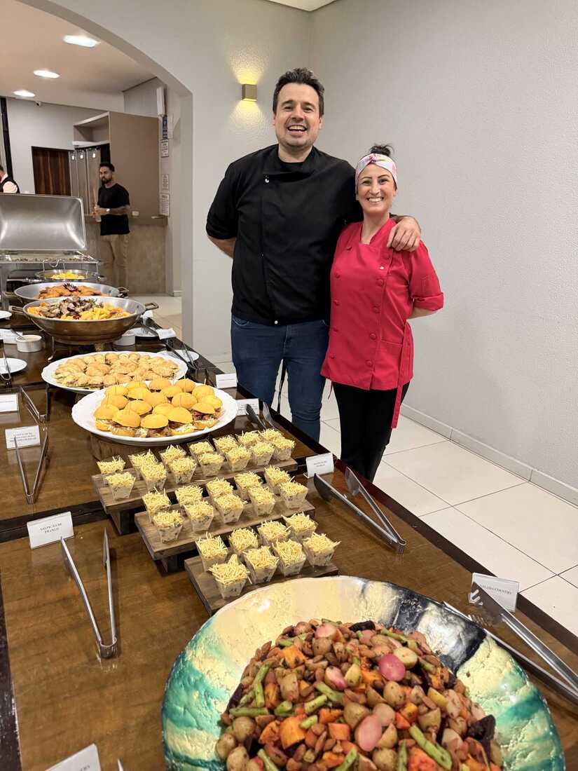 Gustavo Junkes e Miriam 