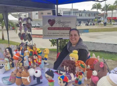 Vera encontrou o artesanato como terapia ap&oacute;s grave doen&ccedil;a