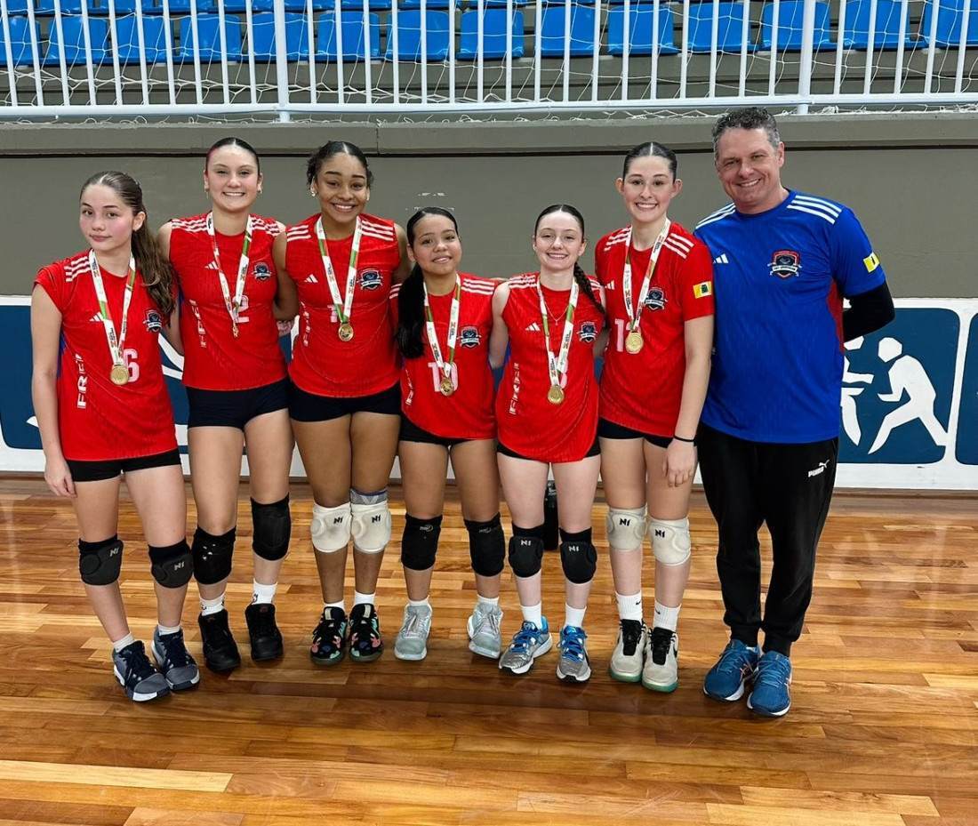 A equipe tem um histórico de participações na estapa estadual dos Jogos Escolares de SC