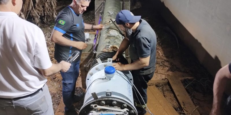 Equipamento foi instalado na Estação de Tratamento de Água (ETA I) do Centro.