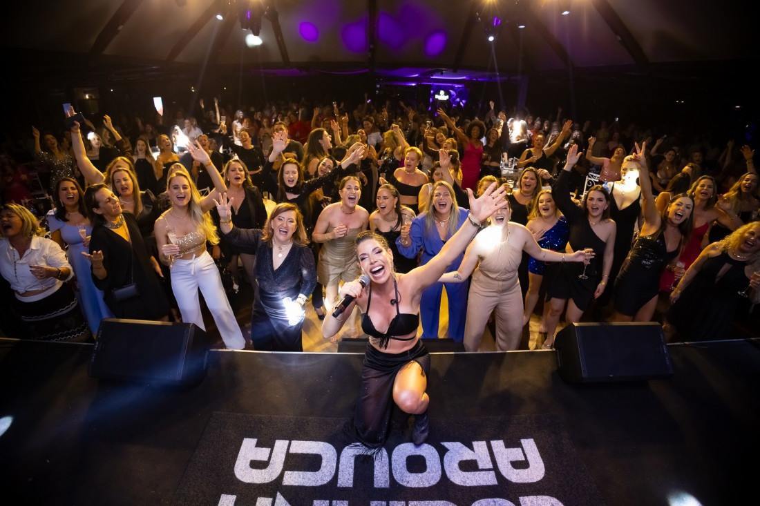 Luciana Arouca volta a comandar a festa na noite da próxima quinta-feira 