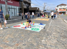 O Doming&atilde;o no Centro &eacute; realizado pela Prefeitura de Gaspar, por meio da Secretaria de Desenvolvimento Econ&ocirc;mico, Renda e Turismo e ocupa a regi&atilde;o central da cidade das 9h &agrave;s 16h, com entrada gratuita.

