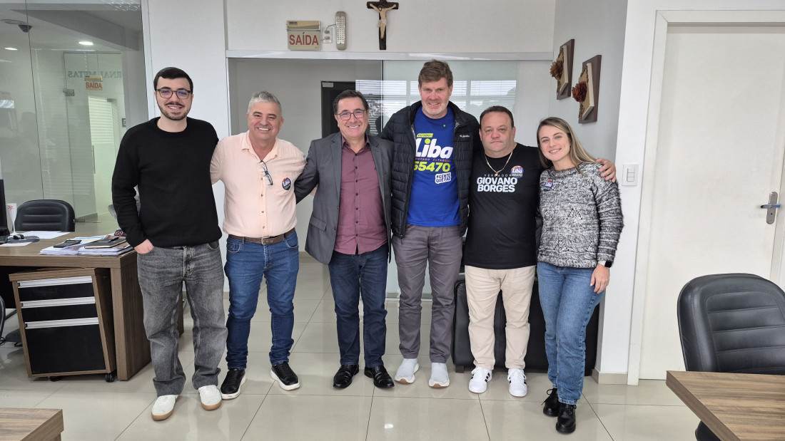 Ex-prefeito de Navegantes e candidato Liba Fronza (PSD)