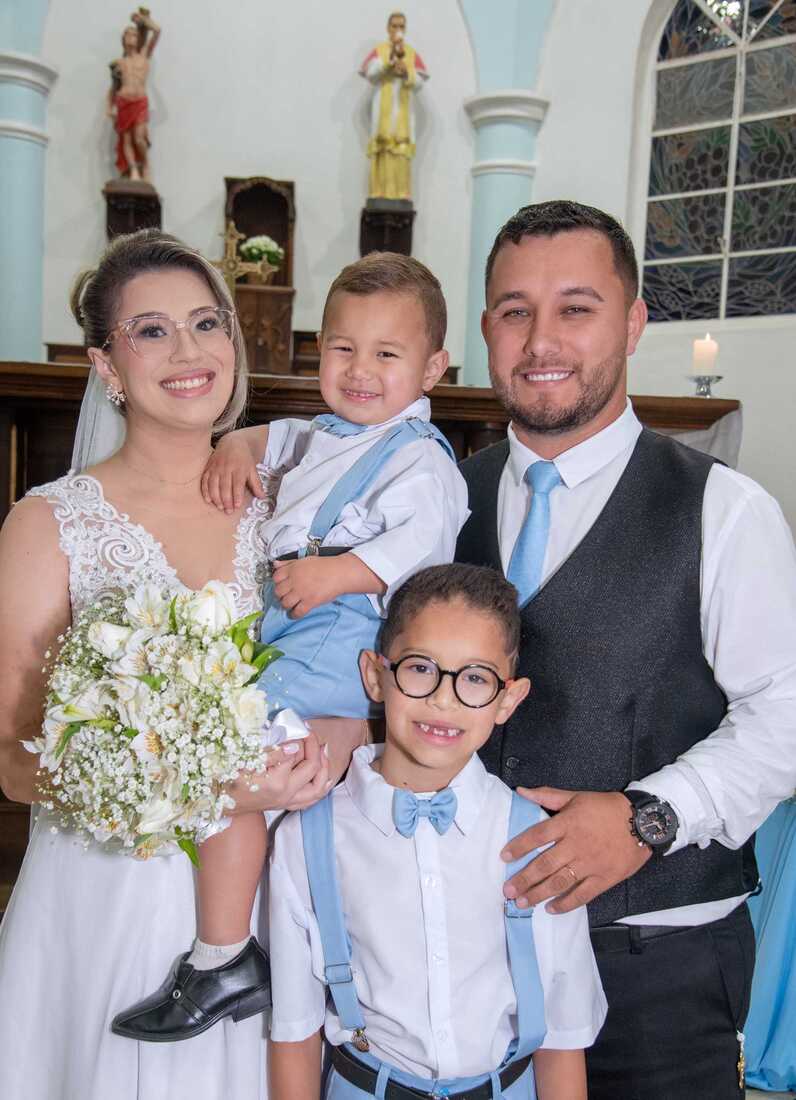 Mariana, Jackson, Nicolas e Vicente
