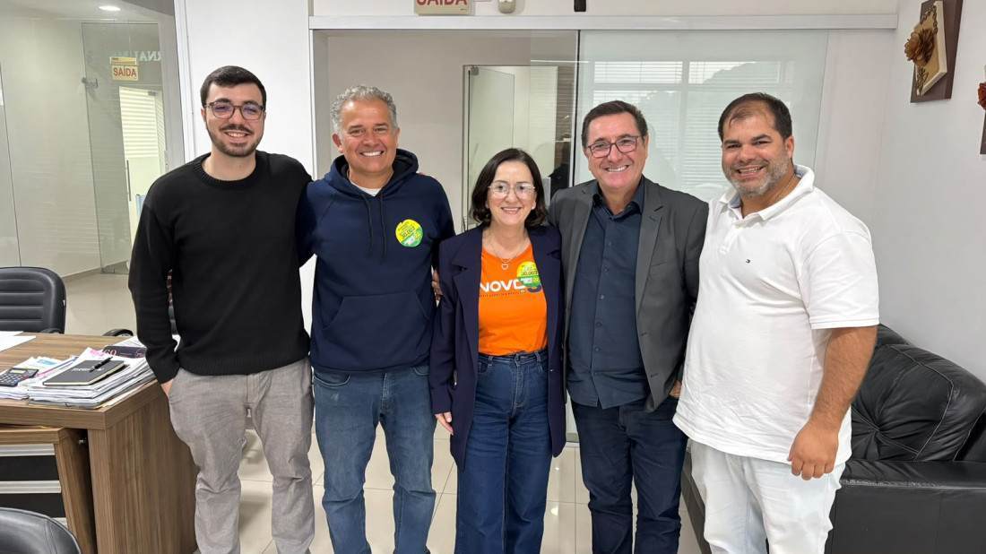 Candidata Gasparense a deputada estadual Bernadete de Souza (NOVO)