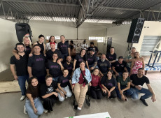 A equipe se uniu em prol de Rosilene de Souza