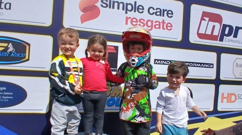 Atletas gasparenses se destacam na 4ª etapa do Campeonato Catarinense de BMX