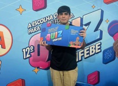 Competi&Atilde;&sect;&Atilde;&pound;o re&Atilde;&ordm;ne estudantes de nove munic&Atilde;&shy;pios e oferece bolsas de estudos para os melhores colocados