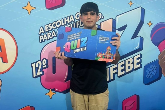 Competi&Atilde;&sect;&Atilde;&pound;o re&Atilde;&ordm;ne estudantes de nove munic&Atilde;&shy;pios e oferece bolsas de estudos para os melhores colocados
