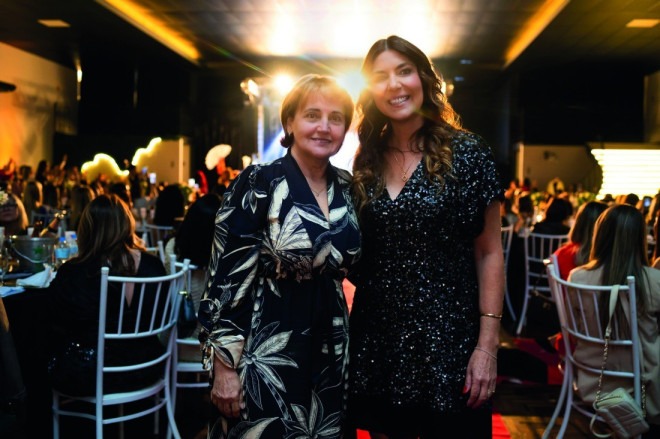 Bernadete, presidente da Rede, e Juli Deschamps