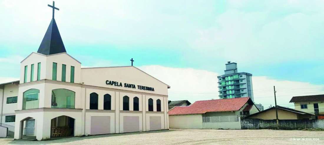 Capela vai receber um grande número de fiéis para a celebração em homenagem à santa