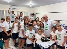 Projeto desenvolvido pela EEB Ervino Venturi est&aacute; entre os tr&ecirc;s finalistas da premia&ccedil;&atilde;o nacional que reconhece iniciativas de sustentabilidade e economia circular