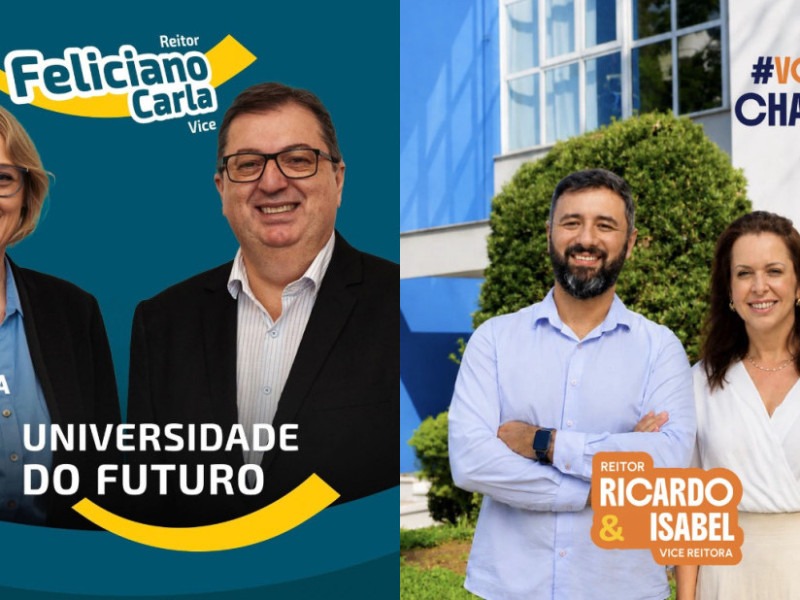As duas chapas voltam &agrave;s urnas no dia 14 de outubro, quando ser&aacute; realizada a segunda etapa da consulta para definir a pr&oacute;xima gest&atilde;o da FURB.