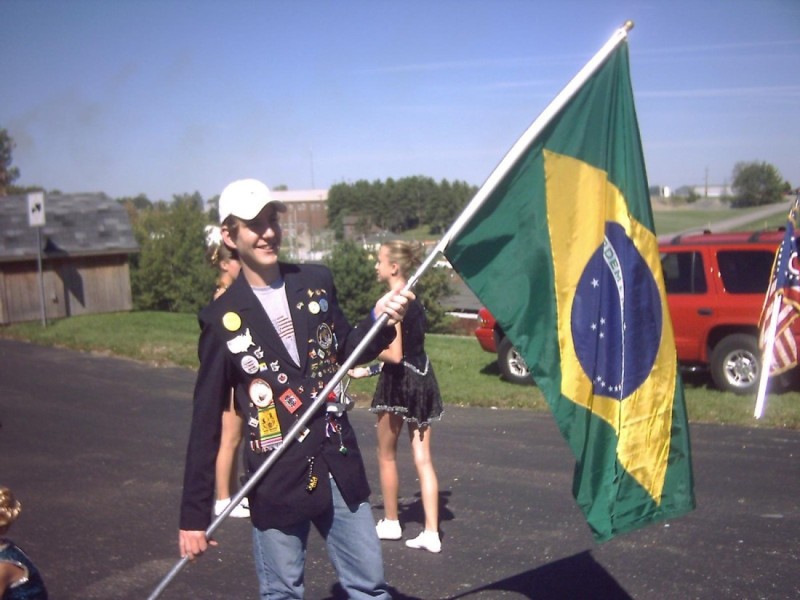 Dimas durante o interc&acirc;mbio