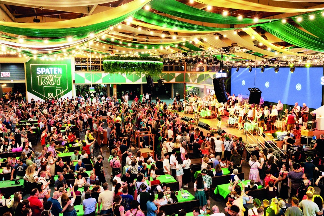 Em 2025, quase 700 mil pessoas passaram pelos pavilhões da Vila Germânica, local da festa