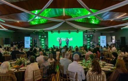 Presidente e Vice-Presidente da Sicredi Vale Litoral SC