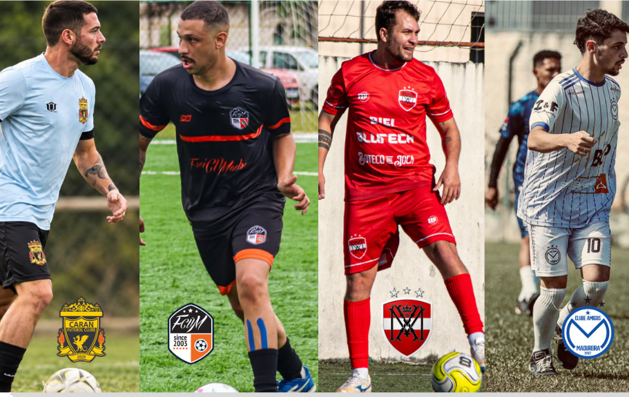 Quatro equipes de tradição no futebol amador de Gaspar vão brigar pelas duas vagas à final da competição