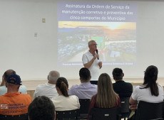 Prefeito Paulo Koerich falou da import&acirc;ncia da manuten&ccedil;&atilde;o das comportas