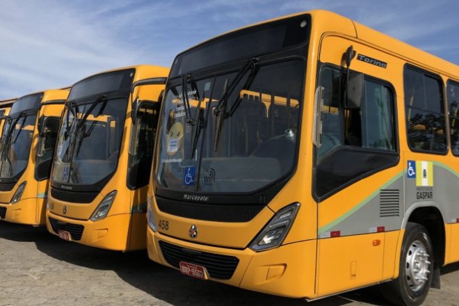 Transporte coletivo gratuito no dia 25 de outubro