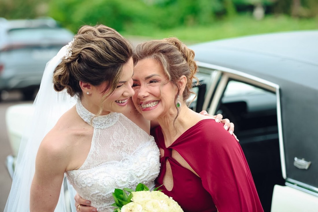 Marina Chiminelli da Silva e a m&atilde;e Ivone Chiminelli.