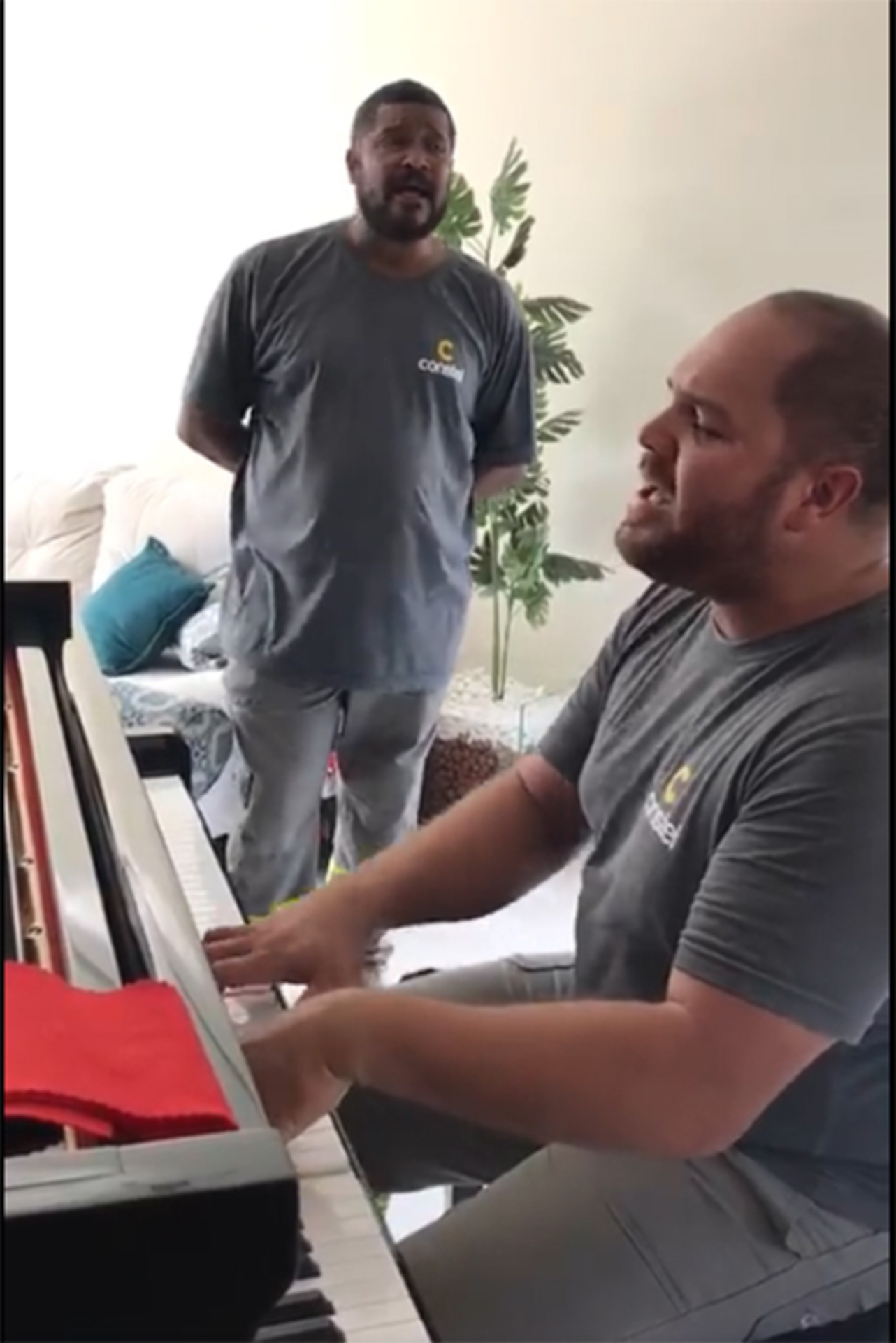 Técnicos emocionaram Priscila e a família